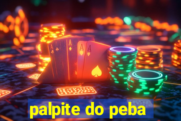 palpite do peba